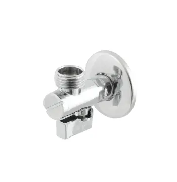 Кран приладовий кутовий з фільтром Raftec Silver 1/2" KFH0101