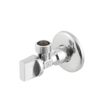 Кран приладовий кутовий Raftec Relo Silver 1/2"x3/4" KH0102