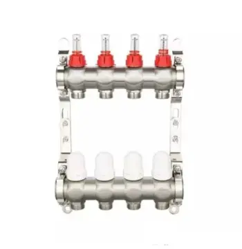 Коллектор ASG 1"х3/4" 2 -контури + витратоміри