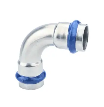 Кутник ASG INOX тип V press steel ф 15мм 90°