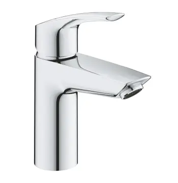 Одноважільний змішувач для раковини S-Size Grohe Eurosmart New з натискним донним клапаном (23922003)