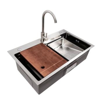 Кухонна мийка Valeso Handmade CM 75*46B Workstation з нержавіючої сталі