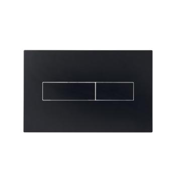 Клавиша смыва Qtap Standard 152x236x28 мм, Matt Black, линейная QTSTD164BLM49473