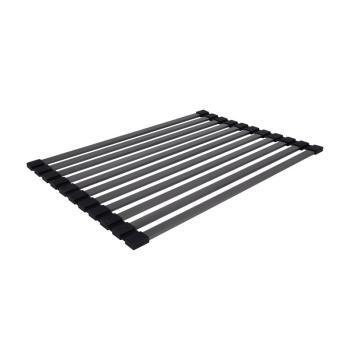 Сушарка на кухонну мийку Lidz Acsis LA14 Black, плоска основа, для посуду 430х300 мм LDACSLA14BLM49768