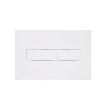 Клавиша смыва Qtap Standard 152x236x28 мм, White, линейная QTSTD164W49471