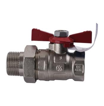 Кран кульовий ARCO 1″ SENA 154105 прямий з американкою (754105)