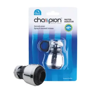 Аэратор поворотный Champion AE-001 M22/M24 латунный с латунным шаром (AC0561)