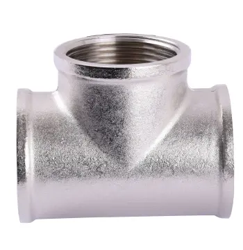 Трійник SOLOMON 3/4″ ВВВ нікель 8202