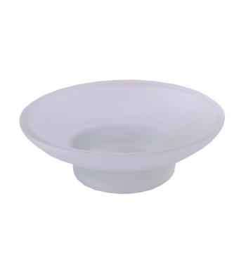 Мильниця GLASS 0015 кругла матова для серій SP,SS,BS