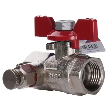 Кран кульовий повнопрохідний ARCO VA30 1/2″ 152203 (752203) з краном Маевського