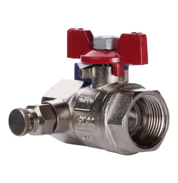 Кран шаровый полнопроходной ARCO VA30 3/4″ 152204 с краном Маевского