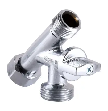 Кран шаровый с прижимной гайкой ARCO CONECTA 1/2″х1/2″х3/4″ 280020
