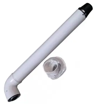 Димохід коаксіальний Saunier Duval 750 мм, ø 60/100 мм, з коліном 71.M17.00.04
