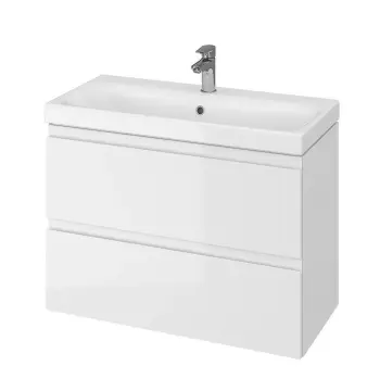 CET B06 MODUO SLIM шафка з умивальником MODUO SLIM 80 біла