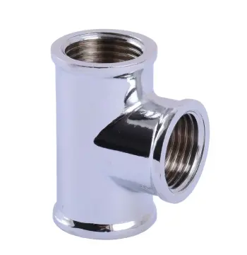 Трійник SOLOMON 1/2″ ВВВ хром 8202