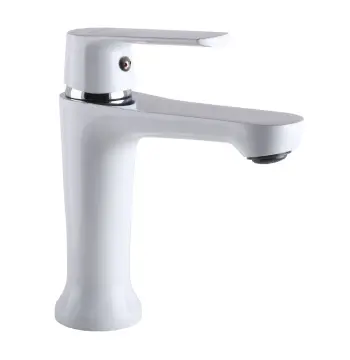 Змішувач для умивальника Globus Lux Laguna GLA-0401-7-WHITE
