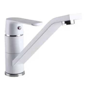 Змішувач для кухні Globus Lux Laguna GLA-0203Q-7-WHITE