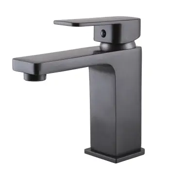 Змішувач для умивальника Globus Lux Milano GLM-0401-11-Graphite