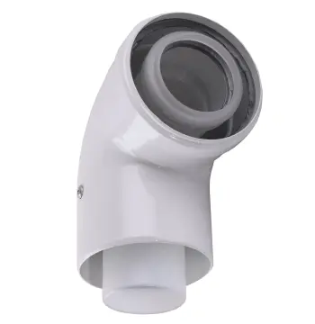 Коліно 90 градусів, d=60/100 mm CE.00.34 C Конденсаційне