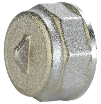 Заглушка 1/2″В нікельована А1001А(нк)
