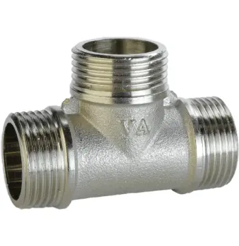 Трійник 1/2″ЗЗЗ нікельований А0214А(нк)