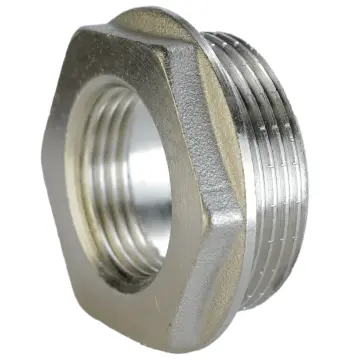 Футорка 1 1/4″х 3/4″ЗВ нікельована А0711А(нк)