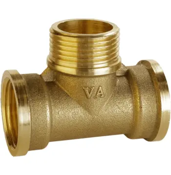 Трійник 3/4″ВЗВ латунний А0252А