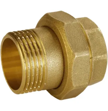 Згін американка пряма 3/4″ВЗ латунна Б0810А