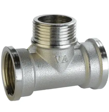Трійник 3/4″ВЗВ нікельований А0252А(нк)