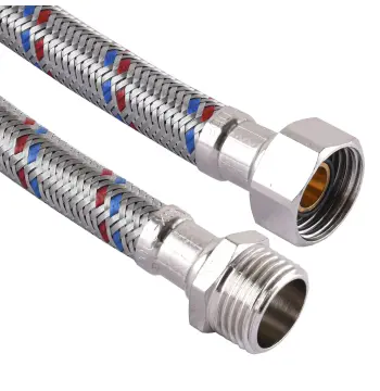 Шланг нержавеющая сталь SOLOMON 1/2″х1/2″ НВ 1,5м HS31