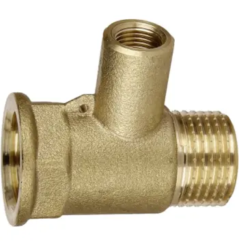 Трійник редукційний 1/2″х М10х1/2″ВВЗ латунний (термодатчик) А0202А