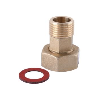 Штуцер з накидною гайкою 3/4″ для водоміра SOLOMON SG11 ( 1 штука ) (1520) (2шт.в коробці)