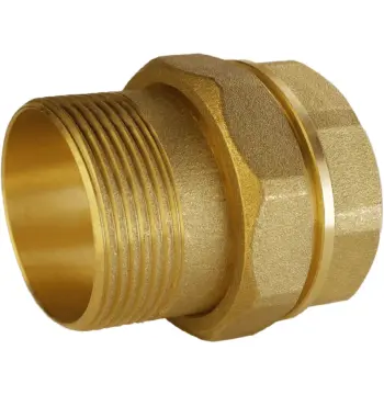 Згін американка пряма 1 1/4″ВЗ латунна Б0841А