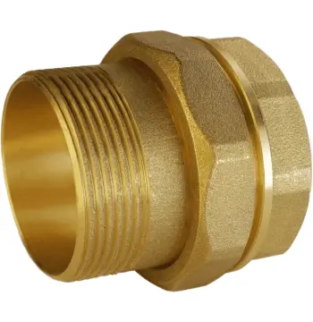 Згін американка пряма 1 1/2″ВЗ латунна Б0842А