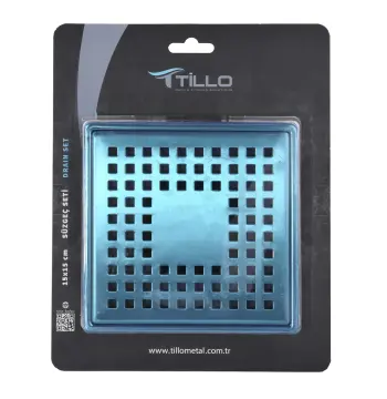 Трап душевой TILLO TM216 15х15см