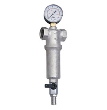 Фільтр з краном та манометром SOLOMON 3/4″ NV - 5024