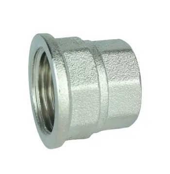 Муфта редукційна 1/2″х3/8″ВВ нікельована восьмигранна А0343А(нк)