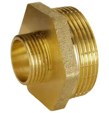 Ніпель редукційний 1 1/4″х 1/2″ЗЗ латунний А0514А