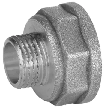 Перехідник редукційний 2″х 1 1/4″ВЗ нікельований А0632А(нк)