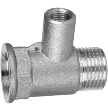 Трійник редукційний 1/2″хМ10 х1/2″ВВЗ нікельований (термодатчик) А0202А(нк)