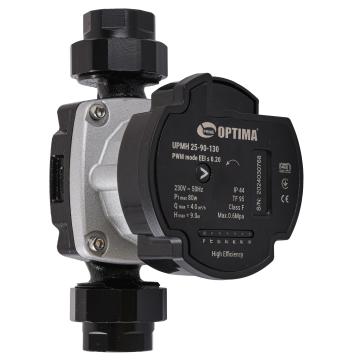 Насос циркуляційний енергоощадний Optima PRIME UPMH 25-90AUTO 130мм + гайки