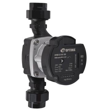 Насос циркуляційний енергоощадний Optima PRIME UPMH 25-80AUTO 180мм + гайки