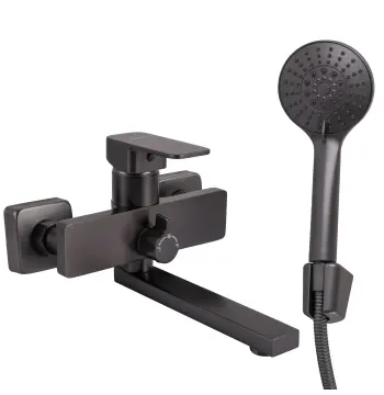Смеситель для ванны Globus Lux Milano GLM-0102N-11-GRAPHITE