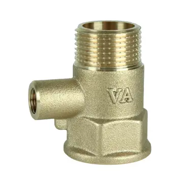 Трійник редукційний 3/4″х М10х3/4″ВВЗ латунний (термодатчик) А0203А