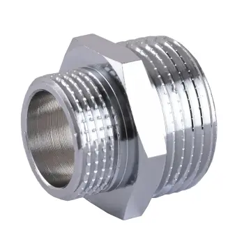 Ніпель SOLOMON 1/2″х1″ ЗЗ хром 8208
