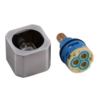 SC-SKU-200 Кран-Букса переключения с квадрат. рукояткой д/душ систем SUS, 3-х ходовая