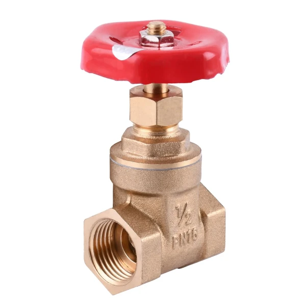 Засувка вентильна пряма SOLOMON латунна 1/2″ (2042)