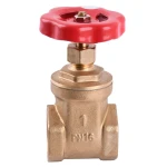 Засувка вентильна пряма SOLOMON латунна 1″ (2042)