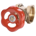Задвижка SOLOMON латунная 1 1/2″ (5080,2041)