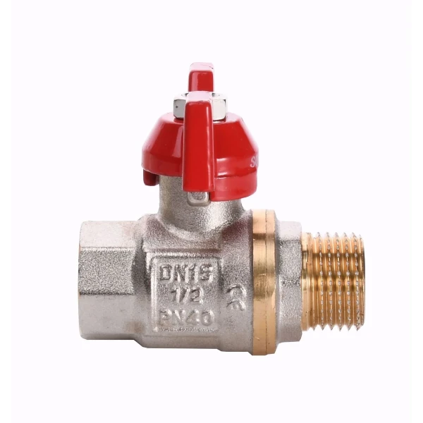 Кран шаровый прямой SOLOMON 1/2″ НВ КБ PN40 B1008